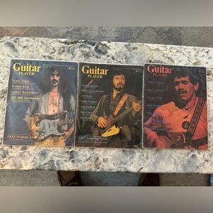 Vintage Guitar Player Magazines Set